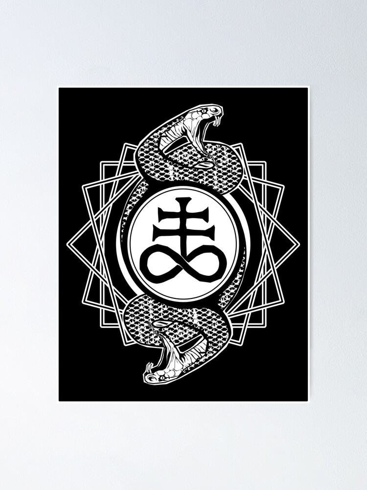 Leviathan Cross And Serpents Poster By VonKowen Redbubble