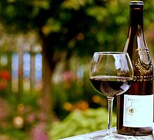 Tasting in the Garden by Robin Webster