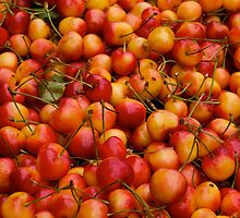 Rainier Cherries by Jeffrey Sinnock