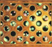 Fireflies Behind The Grate by Wendy J. St. Christopher