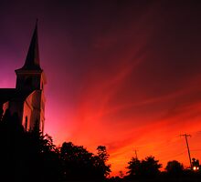 Church Sunset by Michael Mill