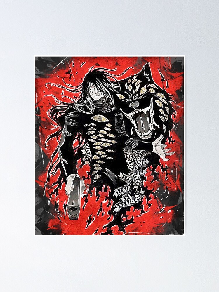 Hellsing Alucard Poster By Inspyrall Redbubble