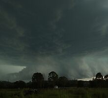 Destructive Hailstorm approaches Kyogle by Michael Bath
