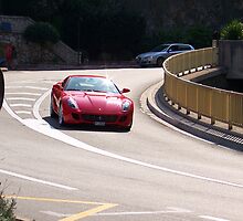 Red Ferrari California by Sunil Bhardwaj