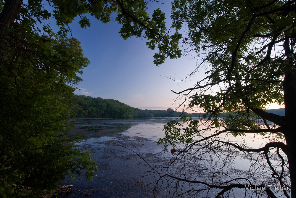 "Little Falls Lake, Wisconsin." by Michael Treloar Redbubble