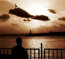 Thinking of you, place: Kadikoy-Istanbul by AYYA