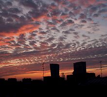 Sunrise in Lille, France by Rob Schoon