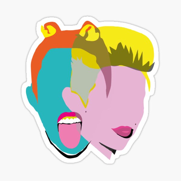 Miley Cyrus Artpop Sticker For Sale By IlustracionDGR Redbubble