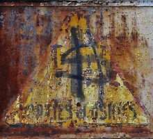 Road Sign France by Gareth Stamp