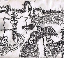 Entourage on envelope by LordMasque