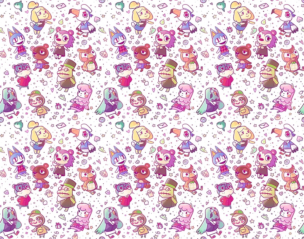 "Animal Crossing Pattern" by windurr | Redbubble