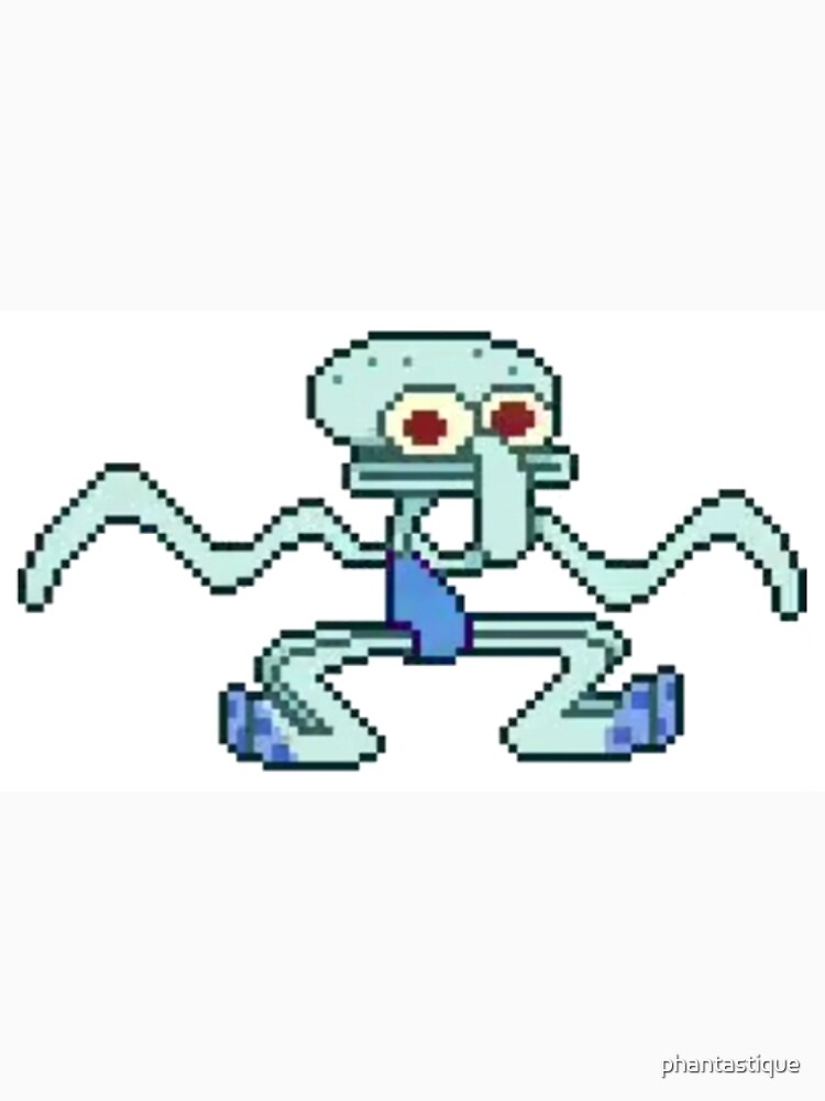 Pixelated Dancing Squidward T Shirt For Sale By Phantastique