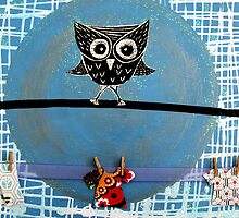 Mr Owl and the Laundry by Debbie Widmer