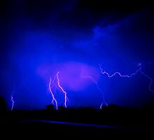 Lightening over Inverloch by Melinda Kerr