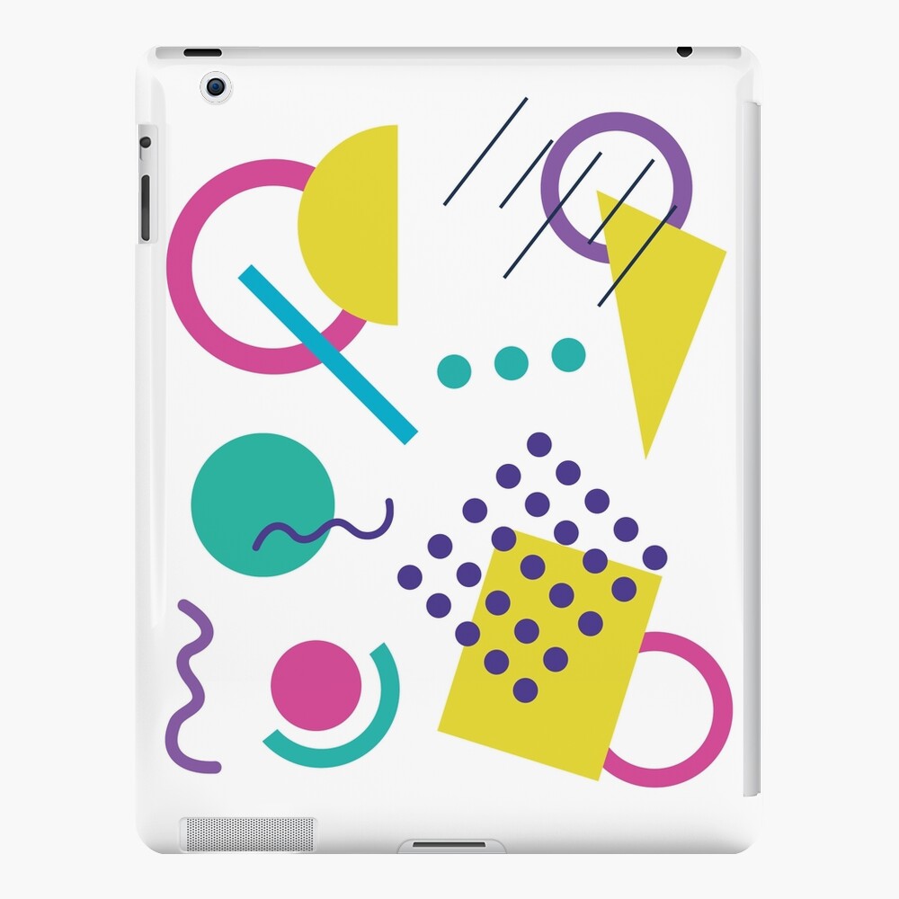 Coque Et Skin Adh Sive Ipad Motifs Abstraits G Om Triques De N On Des