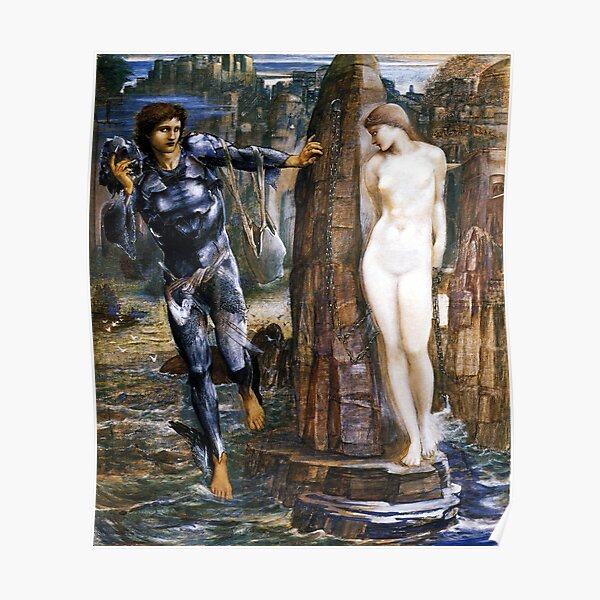 The Rock Of Doom Sir Edward Coley Burne Jones Poster For Sale By