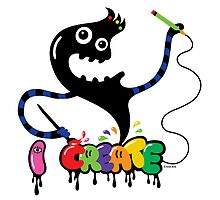 i create - monster by Andi Bird