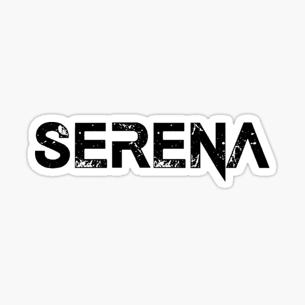 Serena Sticker For Sale By Shalomjoy Redbubble