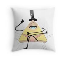 bill cipher spongebob pillow