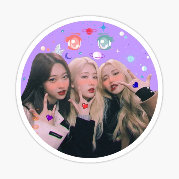 Loona Odd Eye Circle Sticker Sticker For Sale By