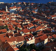 Dubrovnik Roofs by Andrew Willesee