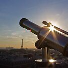 Sunset on Paris by Julien Tordjman