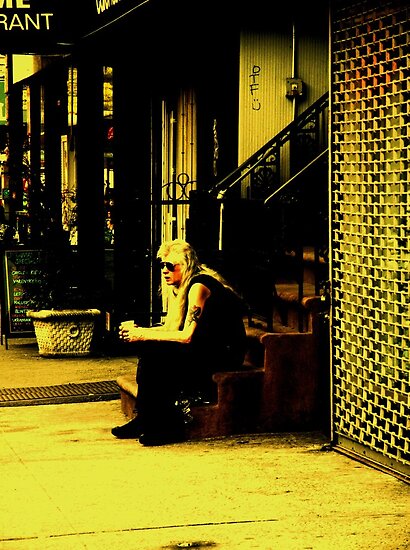 MELISSA SHEA › Portfolio › Tattoo Guy, St. Mark's Place NYC MELISSA SHEA › Portfolio › Tattoo Guy, St. Mark's Place NYC