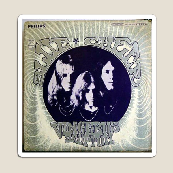 Blue Cheer Hard Rock Heavy Psychedelic Acid Rock Magnet For Sale