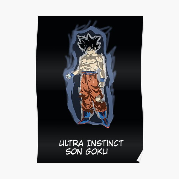 Ultra Instinct Goku Mastered Migatte No Gokui Poster For Sale By