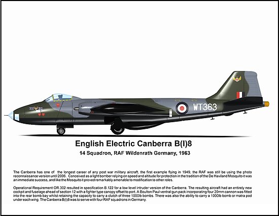 Airfix 1/72 Canberra B(I) Mk 8 - Sida 4 Flat,550x550,075,f