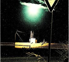 All by myself... night shoot. by BecQuist