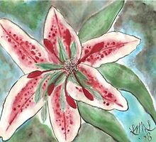 Star Gazer Lily by linmarie