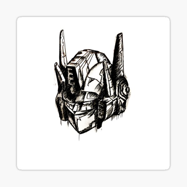 Optimus Prime Sticker For Sale By NemanjaDesigns Redbubble