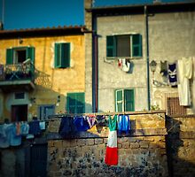 The flag needed washing... by Silvia Ganora