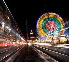 Moving Light, Edinburgh by Claire Tennant