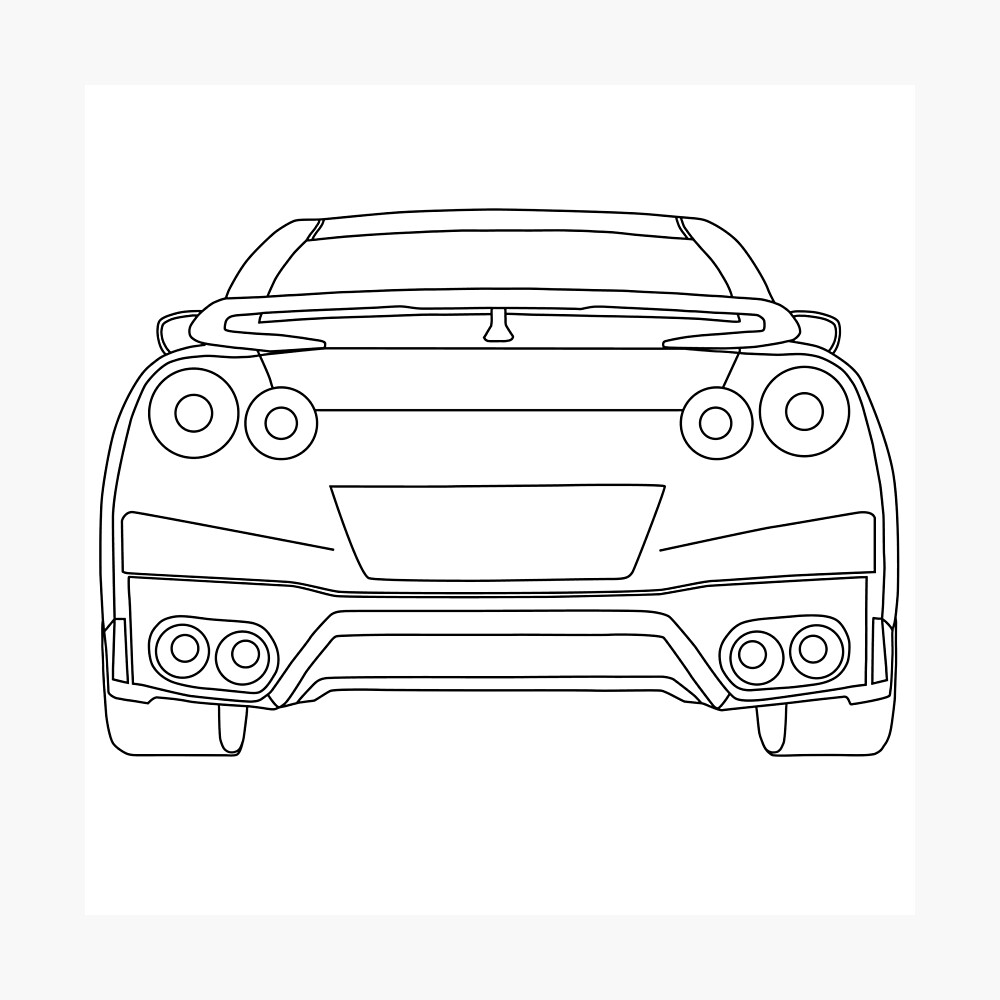 Compartir Nissan Gtr Para Dibujar Mejor Camera Edu Vn