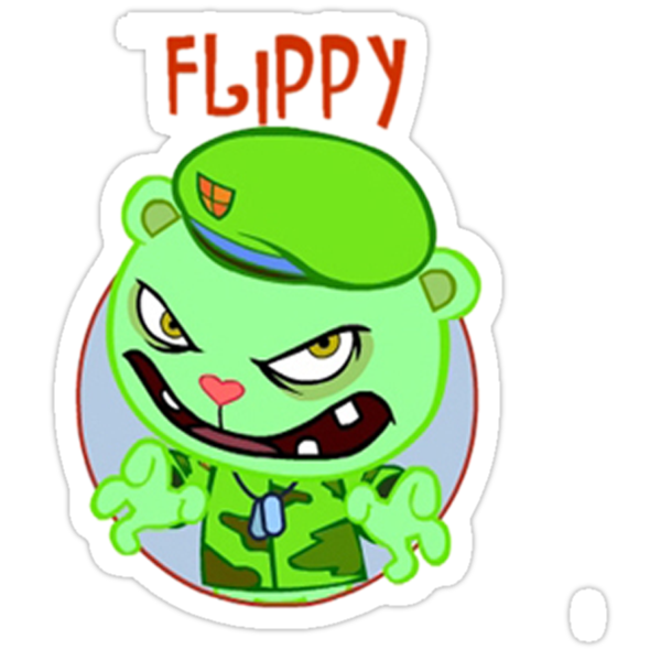 happy tree friends flippy shirt