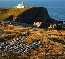 Outpost of civilisation on the edge of a cliff by christopher363