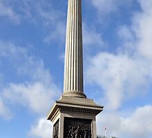 Nelsons Pillar, London by Pat Herlihy