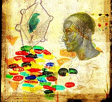 selfportrait,an attempt to identificate patterns 6 by frederic levy-hadida