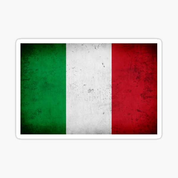 Flag Of Italy Sticker For Sale By Alma Studio Redbubble