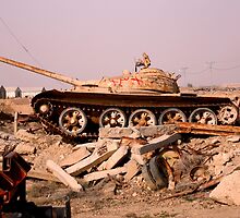 Last Iraqi Tank by Charles Buchanan