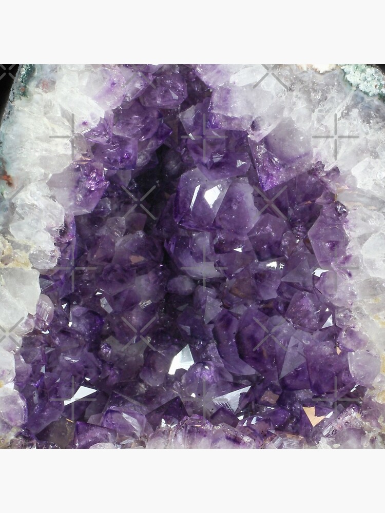 Geode Agathe Amethyst Purple Magic Mineral Rock Slice In Half With