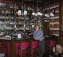 Me ; The Auld Yin at the Torridon Hoatel in Scoatland fur joak's hunner n' wan burthday. by Alex Gardiner