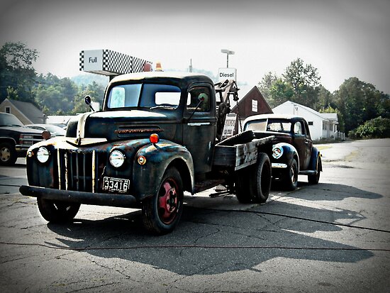 1942 Ford PickUp Truck by Rebecca Bryson