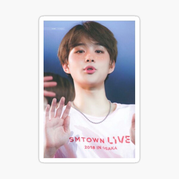 Nct Jungwoo Sticker For Sale By Paulyg Redbubble