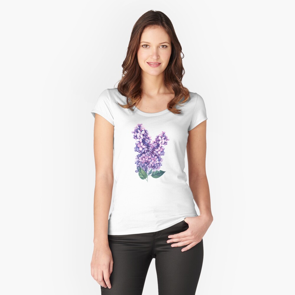 Purple Lilac Sticker For Sale By Incami Redbubble