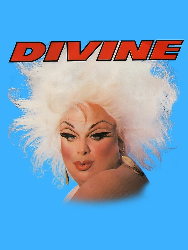 Divine drag queen fan art sugar skull