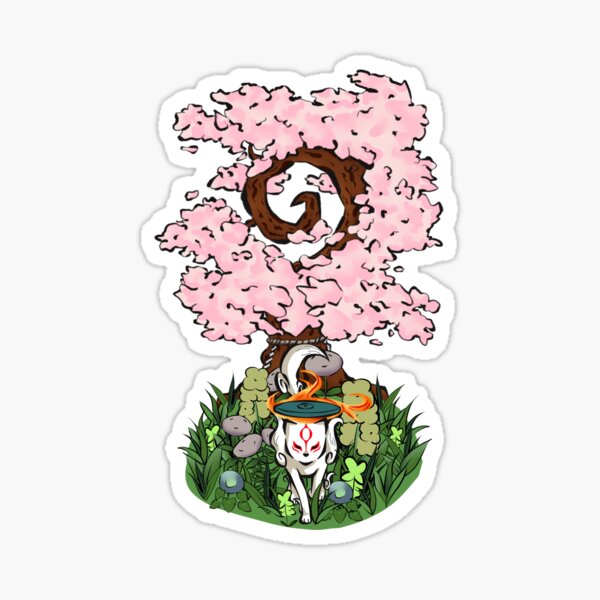 Okami Amaterasu Sticker For Sale By GamersFolly Redbubble