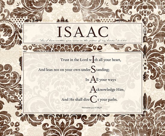 "Isaac in the Word" by Colleen Marquez | Redbubble